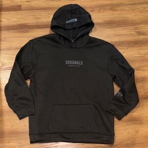 Youth Gray Brooklyn Cloth Originals Fleece Hoodie Size XL (18-20)